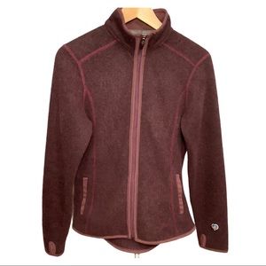 Kuhl fleece purple zip jacket small
